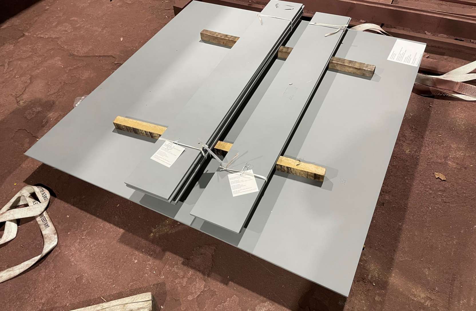 ASME plaatstaal met handmatig aangebrachte coating voor een onshore gas project 