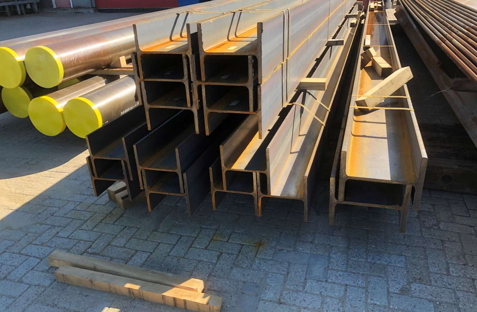 Balkstaal & Naadloze buis voor een export project 