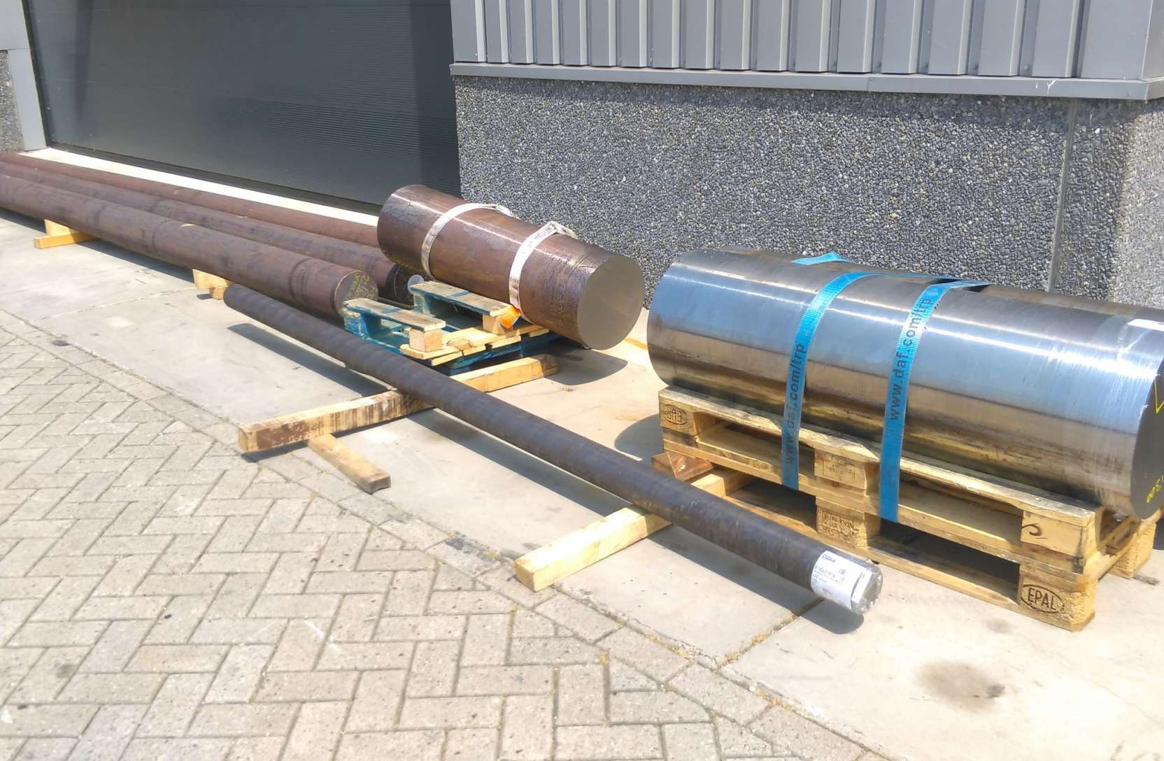 Rondstaal 750 mm dia voor export 